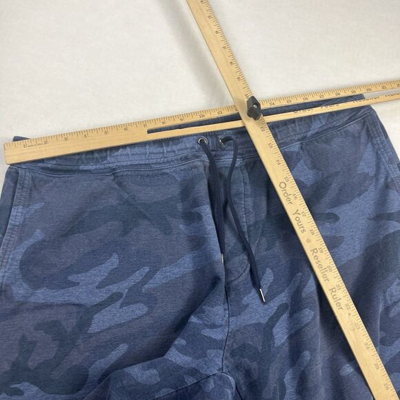 POLO RALPH LAUREN Performance Sweat Shorts Blue Camo Drawstring Lounge XL - Picture 7 of 11